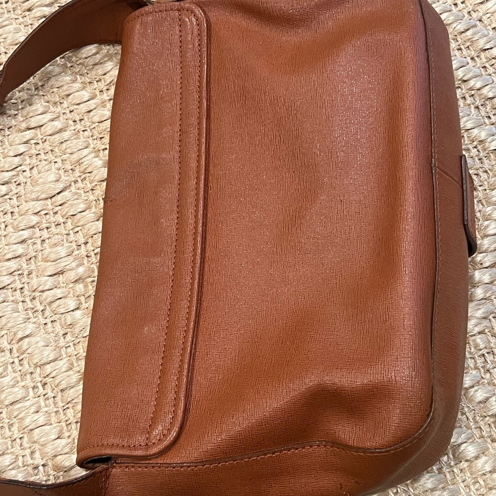 Fendi Cognac Leather Chameleon Satchel Bag - Picture 13 of 16